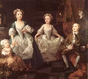 William Hogarth The Graham Children oil painting artist